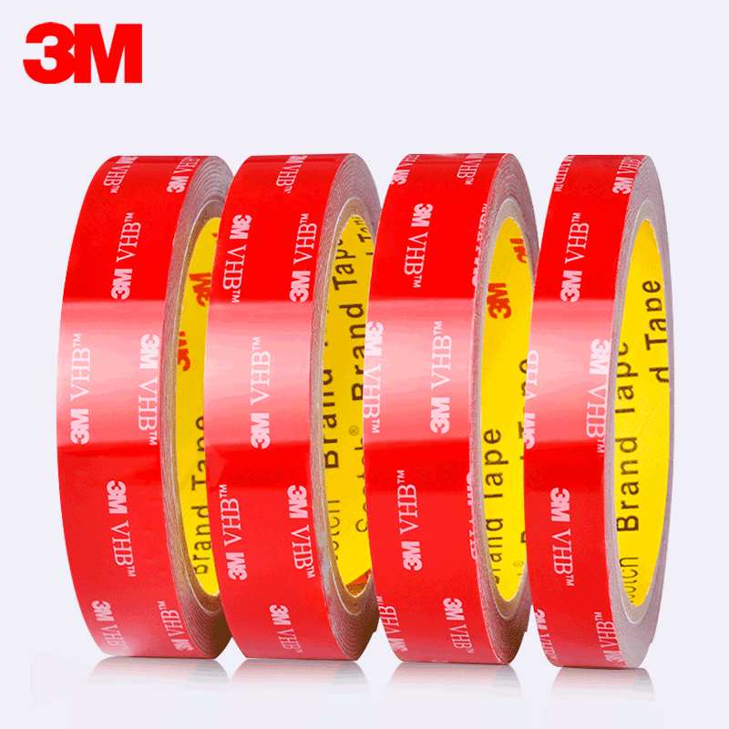 3m de doble cara adhesivo al por mayor espuma de coche fuerte de doble cara adhesivo gancho foto marco adhesivo impermeable alto adhesivo traceless 3M cinta