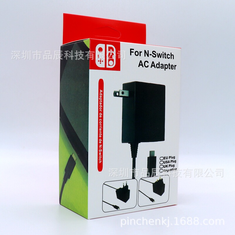 Switch Power Supply Fast Charging Base Charger Charging and Playing Ns Direct Power Adapter