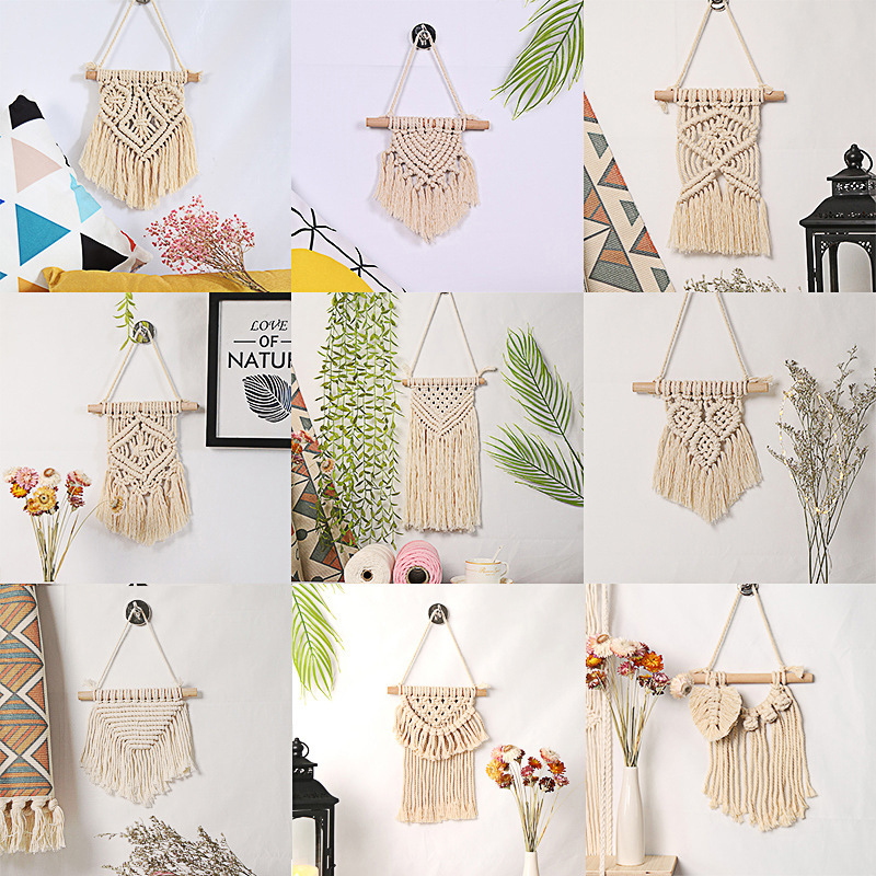 Nordic Creative Hand-Woven Tapestry Room Decoration Bohemian Wall Decoration Exclusively for Cross-Border Sales Nordic Creative Hand-Woven Tapestry Room Decoration Bohemian Wall Decoration Exclusively for Cross-Border Sales