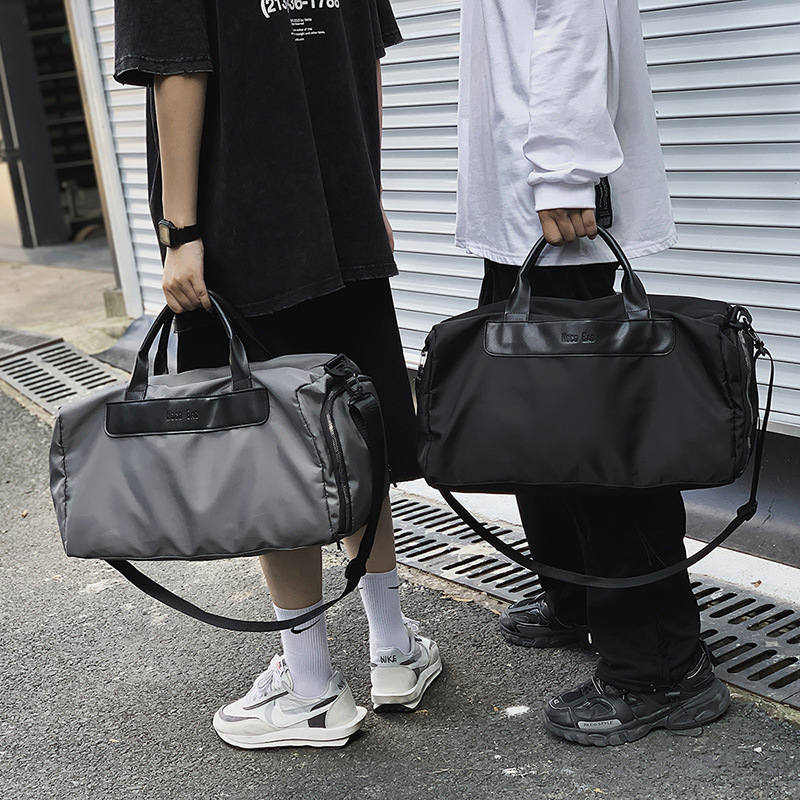 2024 nueva bolsa de viaje de gran capacidad de distancia corta de las mujeres ligero húmedo y seco de separación yoga deportes fitness bolsa bolso de los hombres