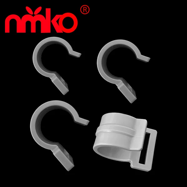 Factory Supply Black Tent Rack Rod Hook G Type Iron Pipe Tent Rack Rod Hook Fiberglass Rod Water Pipe Clip