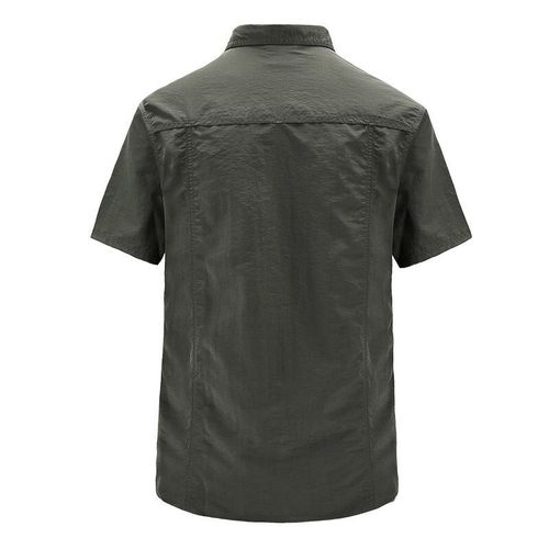 Alibaba.com Men's Long-sleeved Shirt Spring and Summer Outdoor Shirt Quick-drying Men's Plus Size Workwear 102