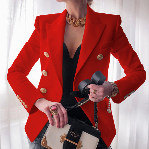 demi-season solid suit for leisure