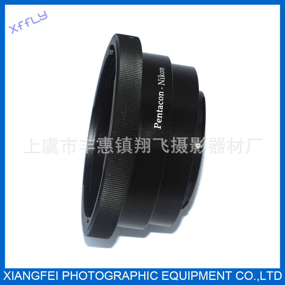 专业生产 P6/Kiev60-Nikon 基辅60镜头转尼康Nikon 黑铝 转接环