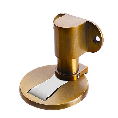 Adjustable floor suction, punch-free stainless steel 304 strong magnetic, anti-collision, heightened door suction, invisible floor installation, adjustable floor suction