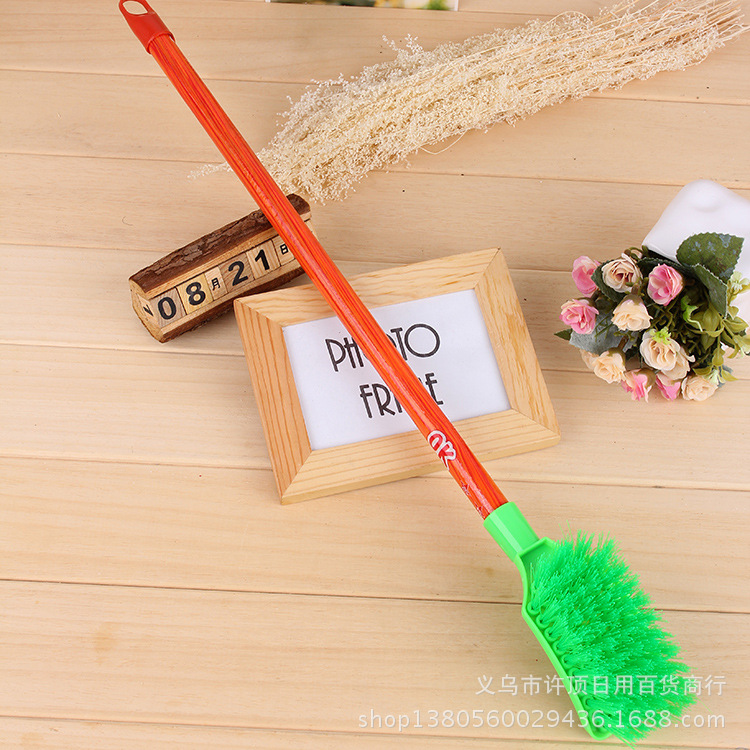 Wooden handle toilet brush household brush no dead angle toilet soft hair cleaning brush toilet brush toilet brush wholesale