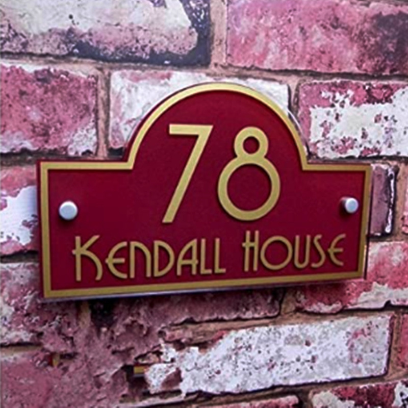 楼层牌指示牌酒店数字索引导向牌贴单元楼号门牌亚克力标示牌