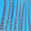 Box stainless steel, metal chain, electronic accessory with pigtail from pearl, wholesale