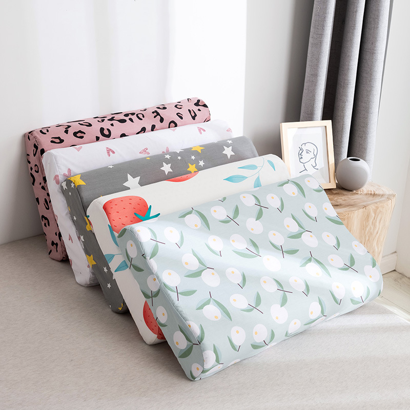 Wholesale Cotton Latex Pillowcase Single Child Student Four Seasons Cotton Pillow Cover Rubber Memory Latex Pillow Wholesale Cotton Latex Pillowcase Single Child Student Four Seasons Cotton Pillow Cover Rubber Memory Latex Pillow