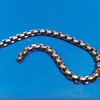 Box stainless steel, metal chain, electronic accessory with pigtail from pearl, wholesale