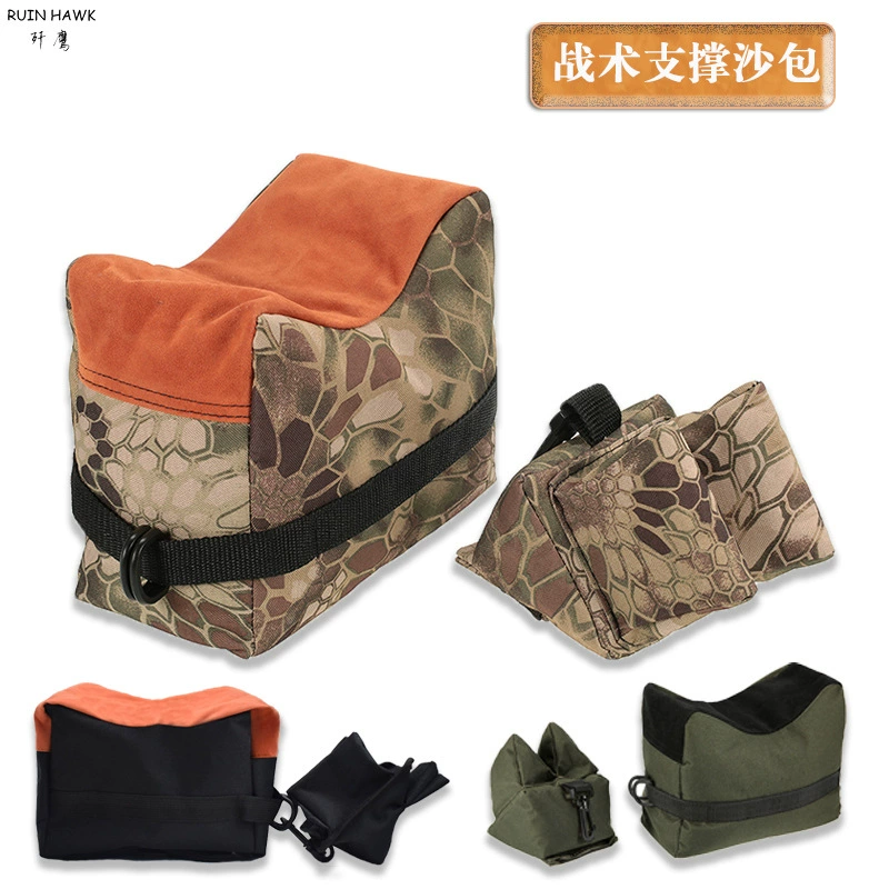 Фабричная прямая тактическая сумка с песком мешок с песком взрыв охотничья опорная сумка стрельба лежащая на земле Опора фиксированная щека сумка