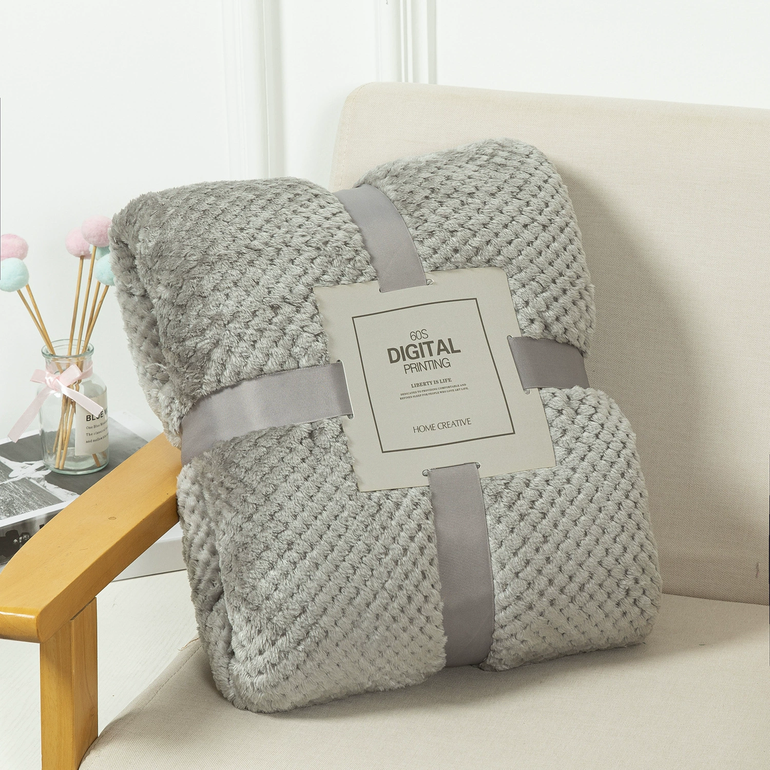 Фланелевое коралловое одеяло