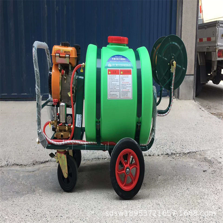 农业果园用手推式汽油打药机100升 150升果园打药机厂家现货
