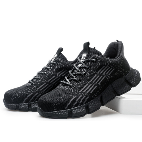 Feiwei labor protection shoes for men and women, anti-smash and puncture-proof safety shoes, breathable, non-slip, lightweight work shoes, cross-border new style