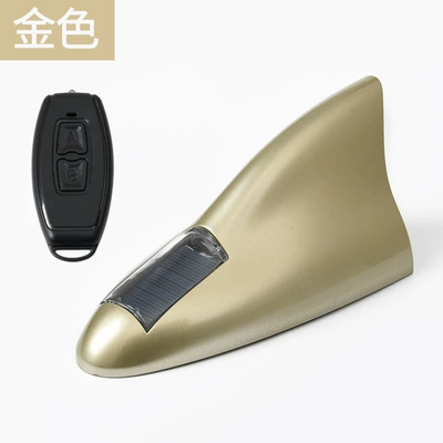 Tail Wing Led, vehicle antenna - gold-set-of-antenna-remote-control