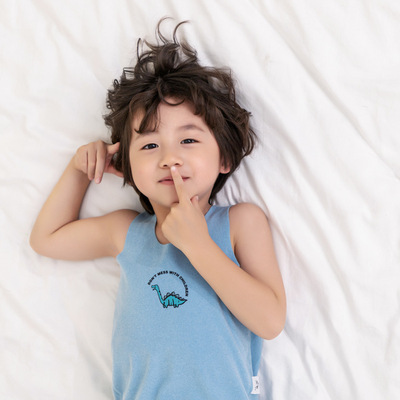 清  加厚兒童背心男女童秋冬保暖雙面絨馬甲 寶寶貼身打底衫批發