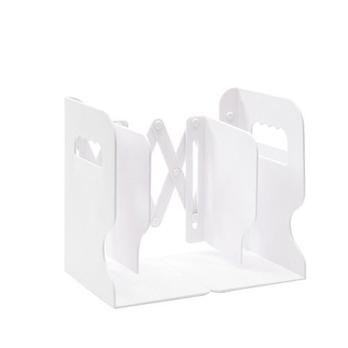 Office desk retractable bookends creative pen holder bookends file storage bookshelf acrylic bookends wholesale