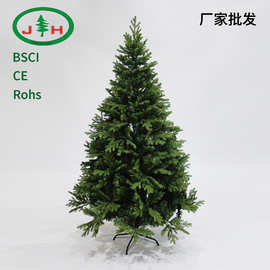 外贸热销 圣诞节装饰树1.5米柏叶PVC圣诞树 厂家直供批发