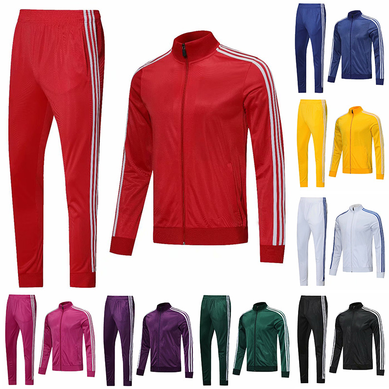 Automne basket football vêtements veste hommes et femmes badminton vêtements salopette formation vêtements à manches longues sportswear costume personnalisation