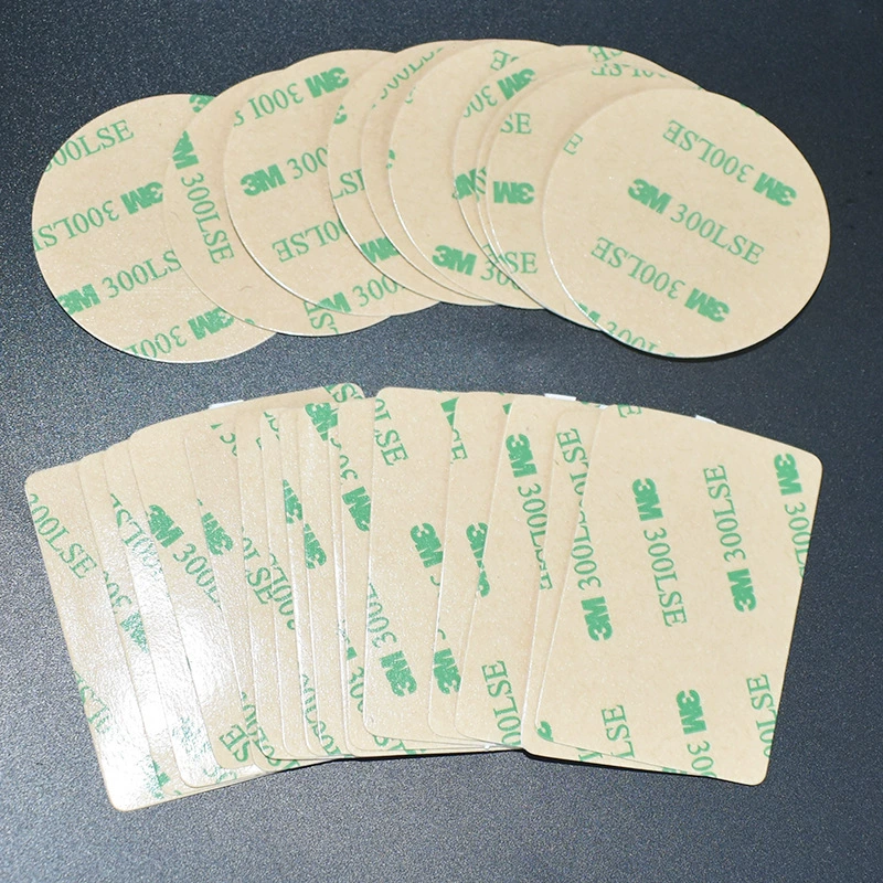 Прозрачная круглая Двусторонняя наклейка беспроводной зарядный магнит мобильный телефон Магнитная фурнитура 3 м клей 3 м двусторонний клей высечка