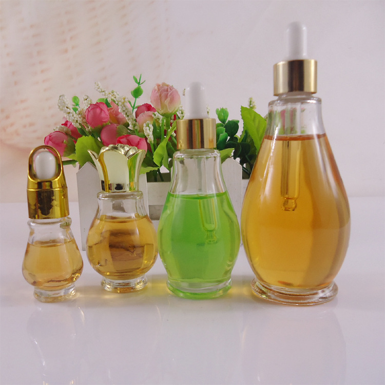透明滴管精油瓶化妆品分装玻璃瓶制品香水瓶滚珠瓶现货批发瓶子