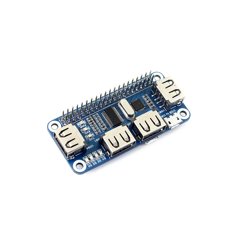 Модуль USB-расширения для Raspberry Pi 4 / 3B+, USB-хаб-разветвитель