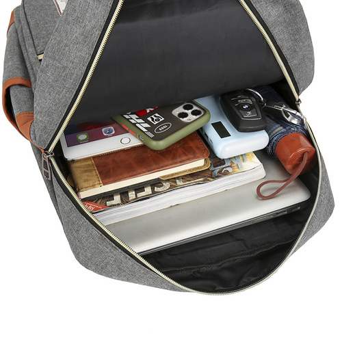 New Style Fashion Unisex Backpack Mother Bag Three-Piece Set Large Capacity Outdoor Leisure Travel Bag