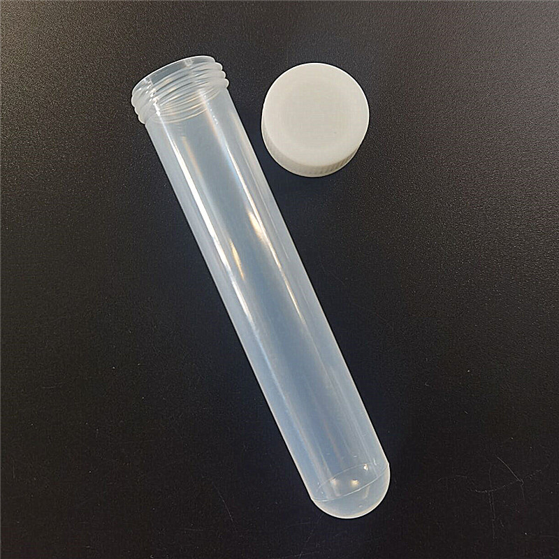 装针瓶筒连盖 压盖带刻度透明装针器 手缝针缝衣针收纳瓶 塑料大