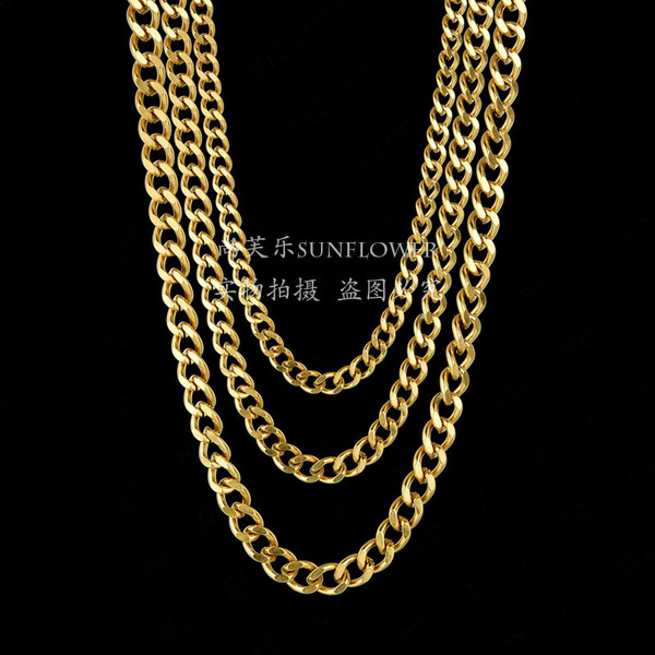 men's trend necklace stainless steel
