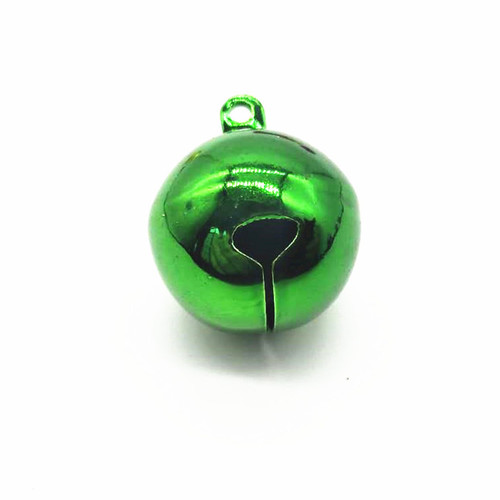 Colorful frosted metal small bell Christmas supplies DIY keychain accessories wind chime pet collar copper bell