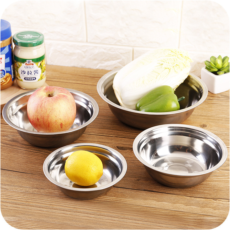 04 thick magnetic stainless steel soup basin stainless steel soup bowl mixing Bowl vegetable basin seasoning basin canteen stainless steel bowl 04 thick magnetic stainless steel soup basin stainless steel soup bowl mixing Bowl vegetable basin seasoning basin canteen stainless steel bowl