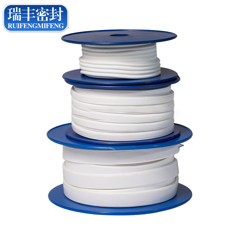 厂家供应 四氟带 四氟填料绳 密封带 大量供应批发 欢迎咨询