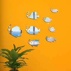 JM532  鏡面亞克力牆貼兒童房幼兒園裝飾防水自粘