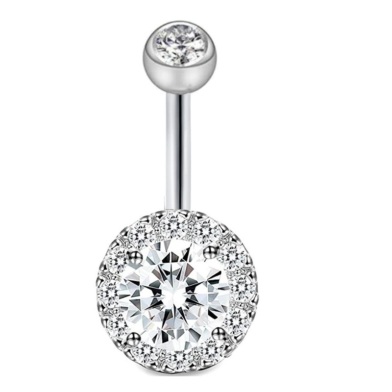 Accessory, pendant, belly button piercing, European style