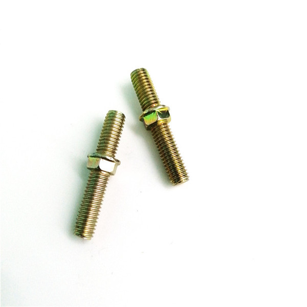 Production of carbon steel galvanized double -headed bolt screws and…