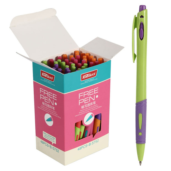Plastic creative simple ballpoint pen