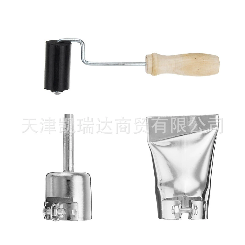 Цельный DSH-A 1080 Вт пластиковая Сварочная горелка воздушное сопло с прямой ручкой 1000 Вт Термофен круглое сопло плоское сопло аксессуары для деревянных колес