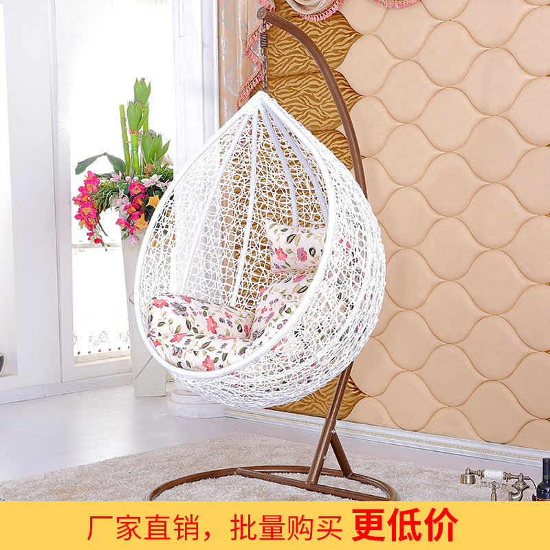 Balcón interior al aire libre, cesta colgante de ratán real de imitación, cesta colgante de ocio, silla de mimbre, suministro directo de fábrica, cesta colgante de nido de pájaro, columpio image 2