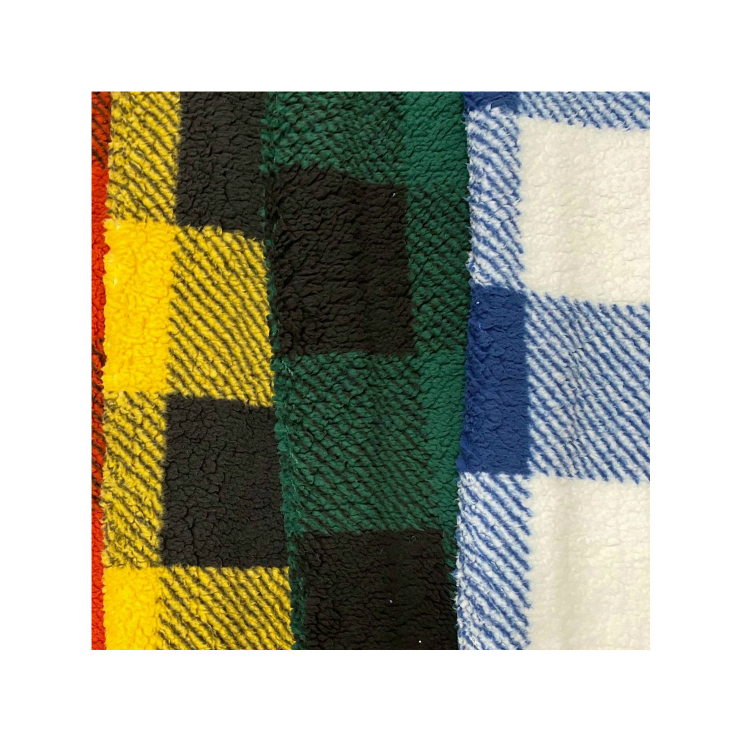 Burbuja impresión de peluche osos 5X58X810X10 cuadrícula impresión de peluche ropa bolsas juguetes tela de peluche