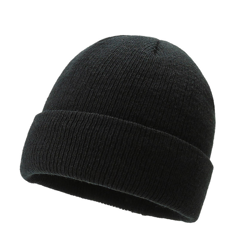 Winter Men's and Women's Hat Outdoor Riding Cold-proof Warm Ear Protection Knitted Hat Korean Fashion All-match Solid Color Dome Hat Winter Men's and Women's Hat Outdoor Riding Cold-proof Warm Ear Protection Knitted Hat Korean Fashion All-match Solid Color Dome Hat
