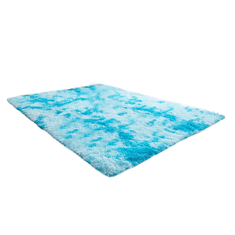 Alfombra de seda y lana para sala de estar, estilo nórdico, teñida, de gran superficie, para el hogar, estudio, sala de estar, sofá, mesa de café.