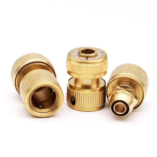 Brass quick connector car wash accessories 3 points 4 points 5 points 6 points water pipe connection water gun four points hose connection