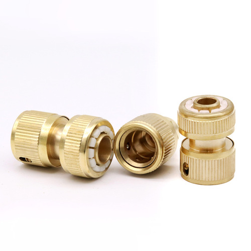 Brass quick connector car wash accessories 3 points 4 points 5 points 6 points water pipe connection water gun four points hose connection