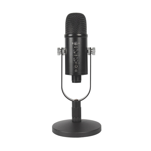 Cross-border USB condenser microphone voice recording noise reduction large diaphragm computer microphone microphone live broadcast equipment set