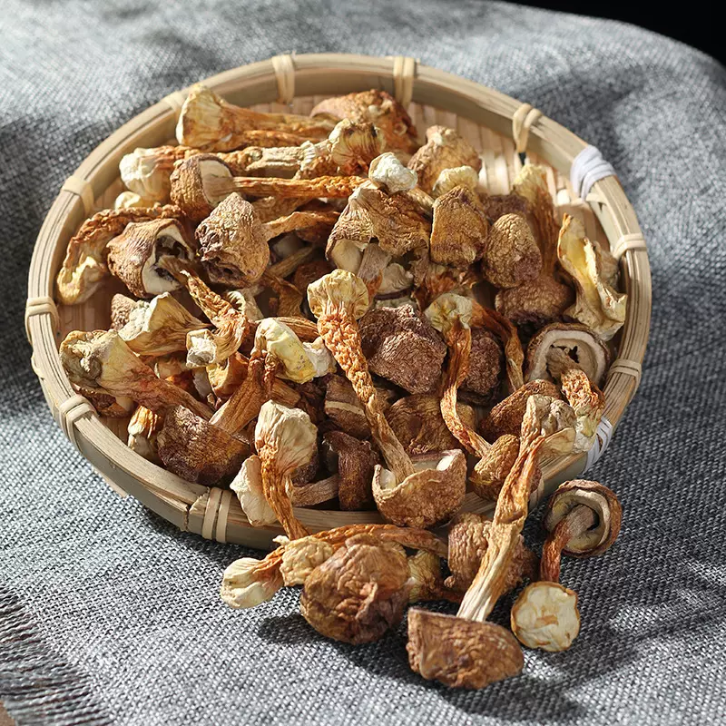 云南滇闽家人100克包装厂家直供商超巴西蘑菇无硫本色鲜美姬松茸