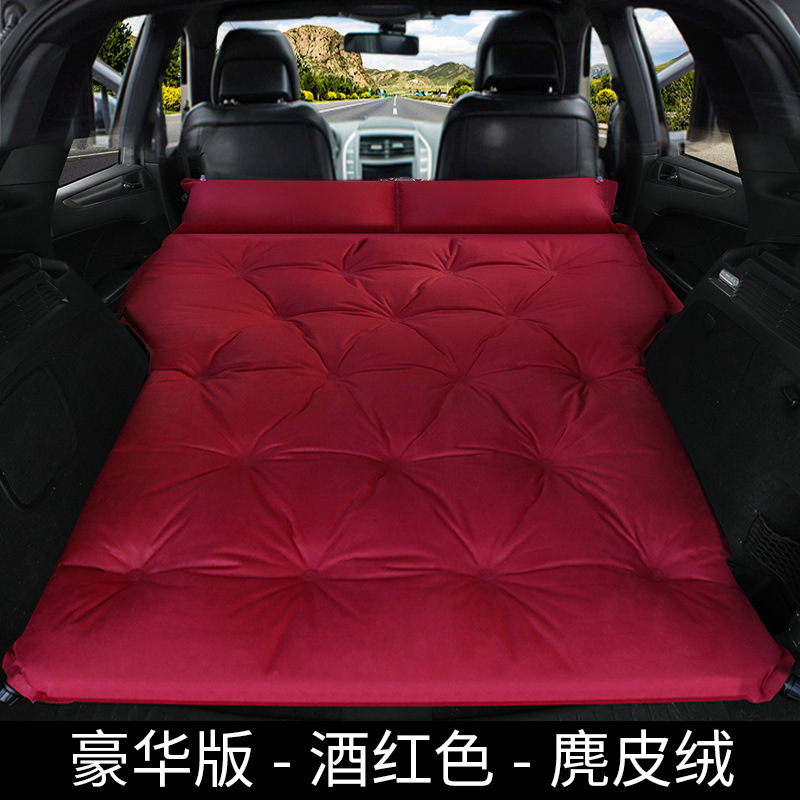 Cama inflable automática del coche cama inflable fila trasera estera para dormir SUV tronco cama de camping colchón de viaje