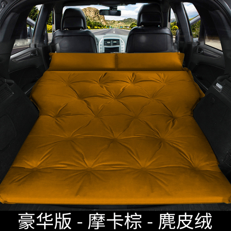 Cama inflable automática del coche cama inflable fila trasera estera para dormir SUV tronco cama de camping colchón de viaje