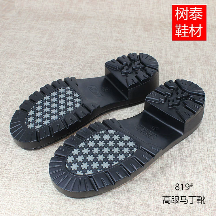 树泰 Martens, высокий каблук, тканевая обувь, обувь