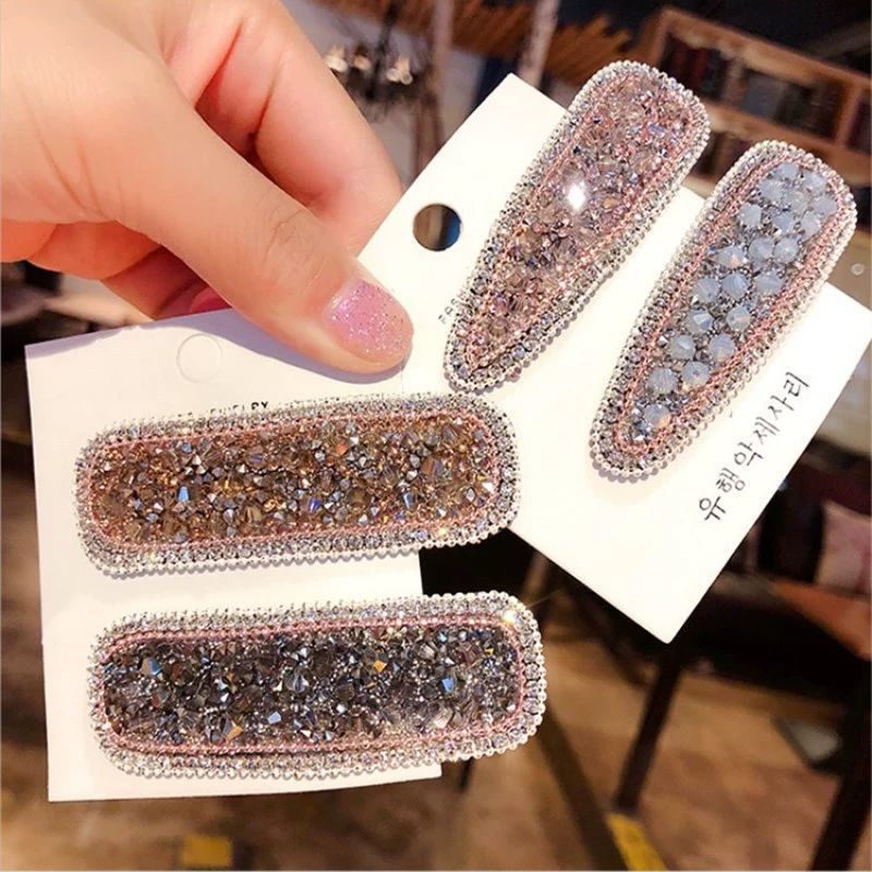 Заколка Hairgrip, фирменные bangs, шпильки для волос, аксессуар для волос, платиновая инкрустация