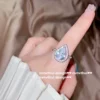 Water Drop [A] Style Ring 7 (One Pigeon Egg Ring)